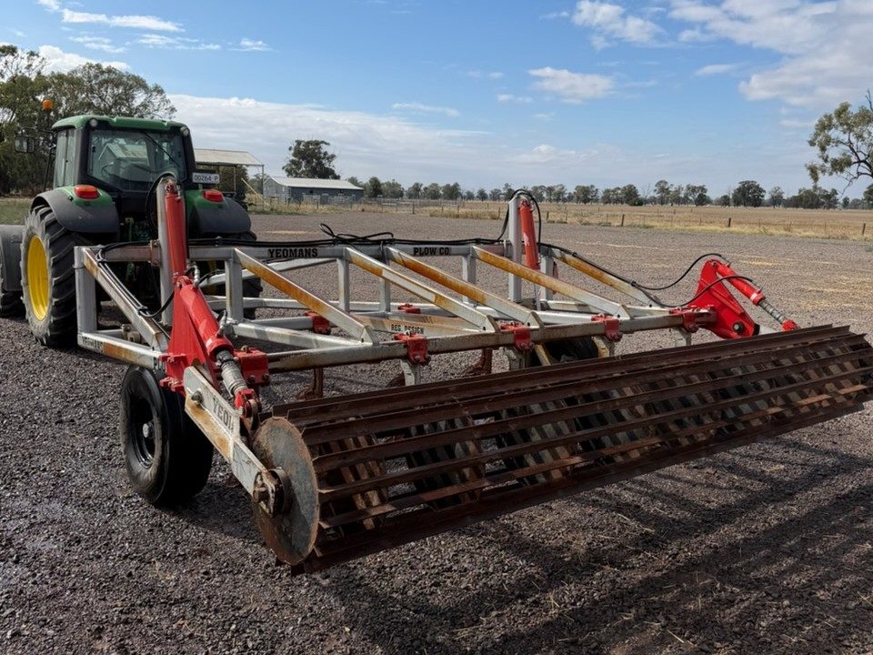9 Tyne Yeomans T74 Trailing Ripper with Crumble Roller 4.6m - photo 1