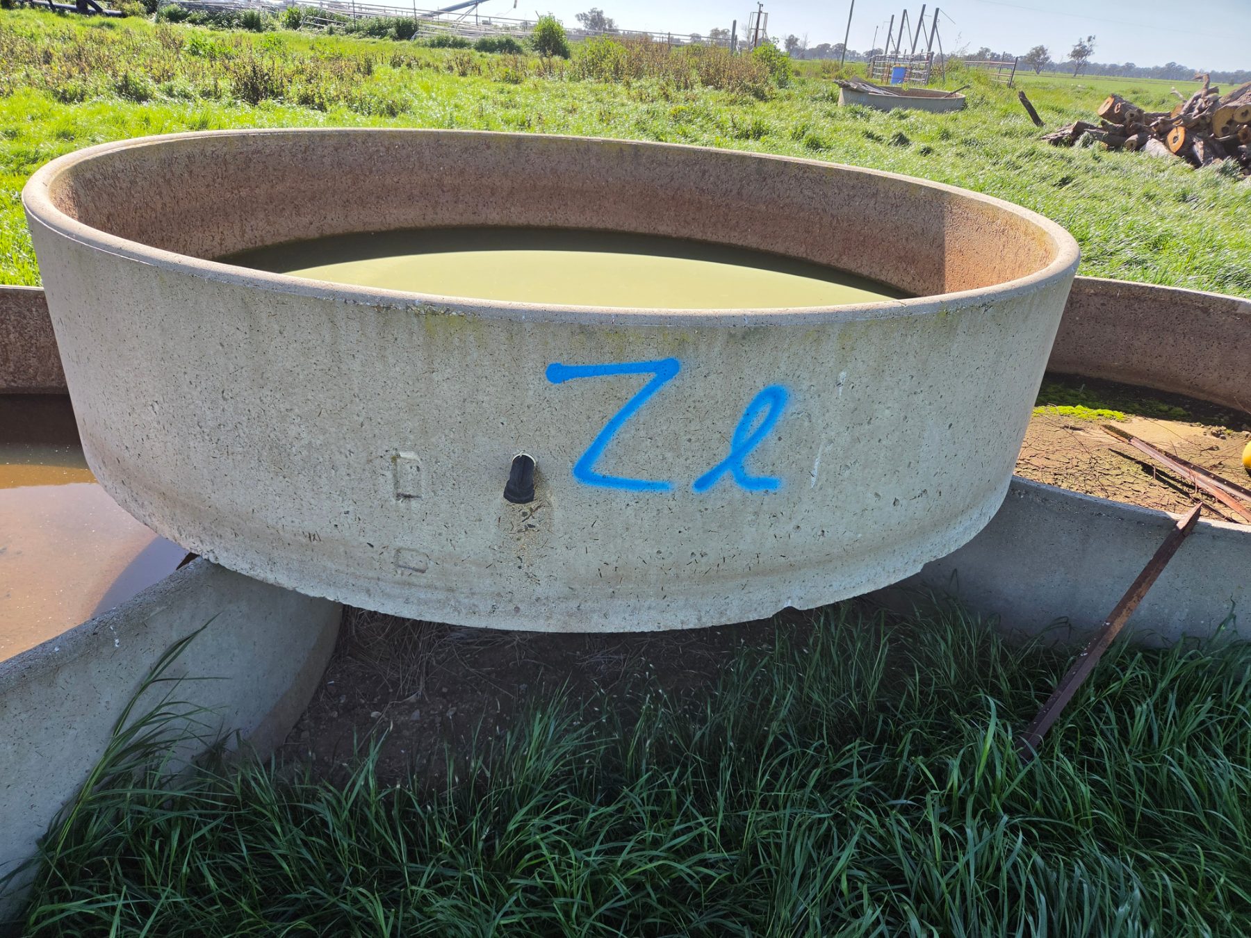 10ft Stock Trough with Ball Valve (Zl) - photo 1
