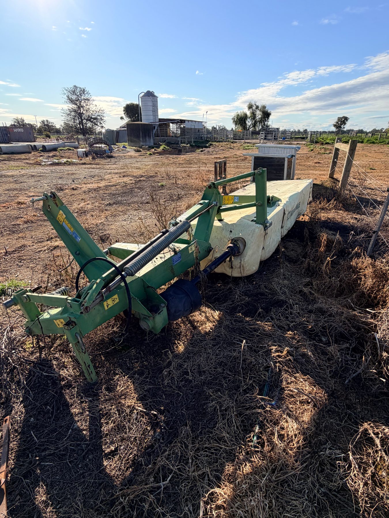 2.8m Krone Ezy cut linkage mower - photo 6