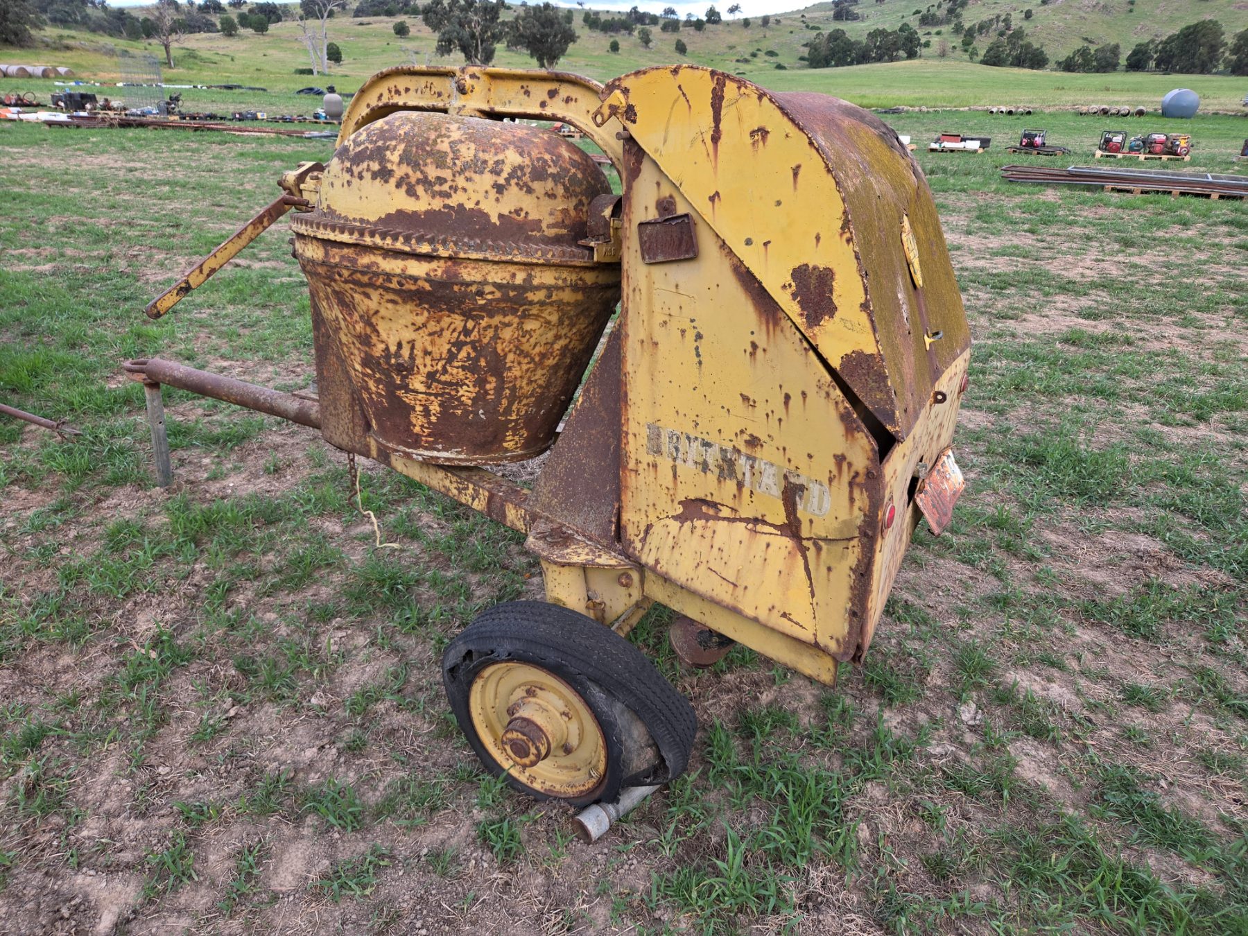 Used - Britstand Industrial Cement Mixer - photo 5