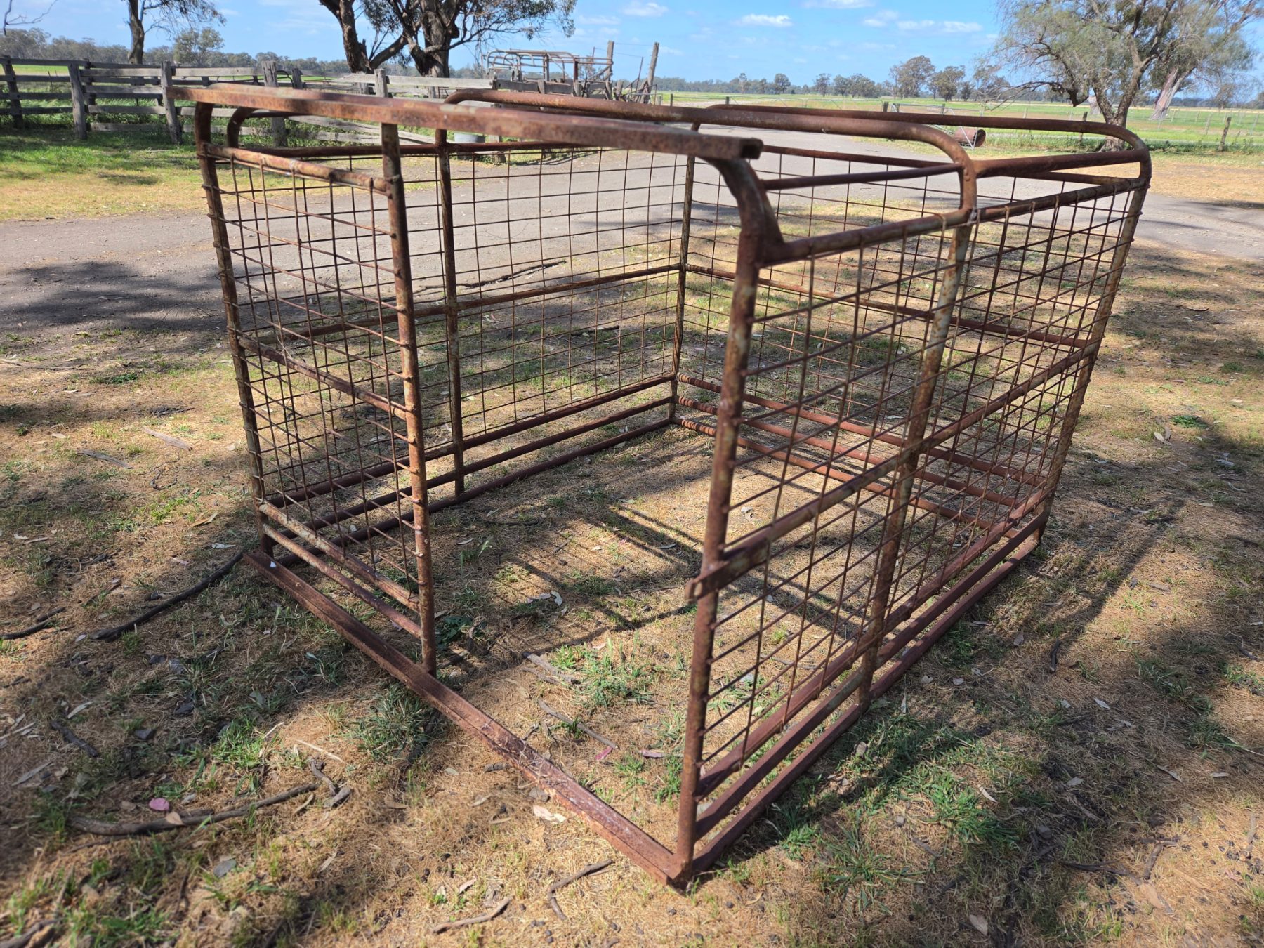 Used - Solid Steel Ute Crate - photo 1