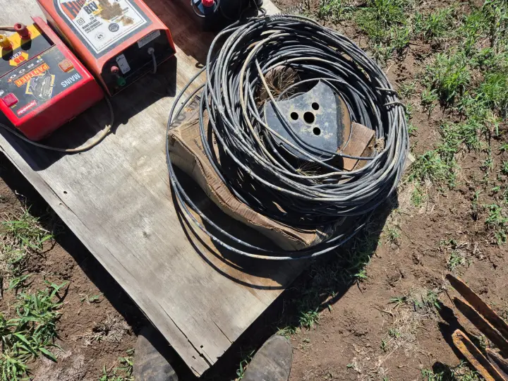 Used - Rolls of Underground Electric Fence Wire