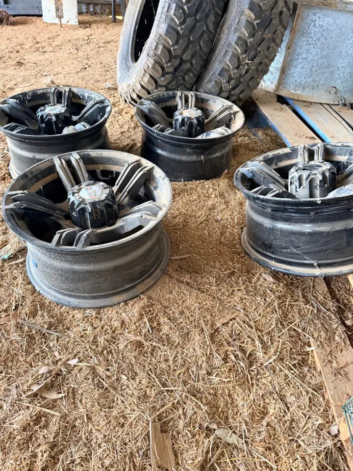 4 x Austrack campers offroad hybrid caravan rims