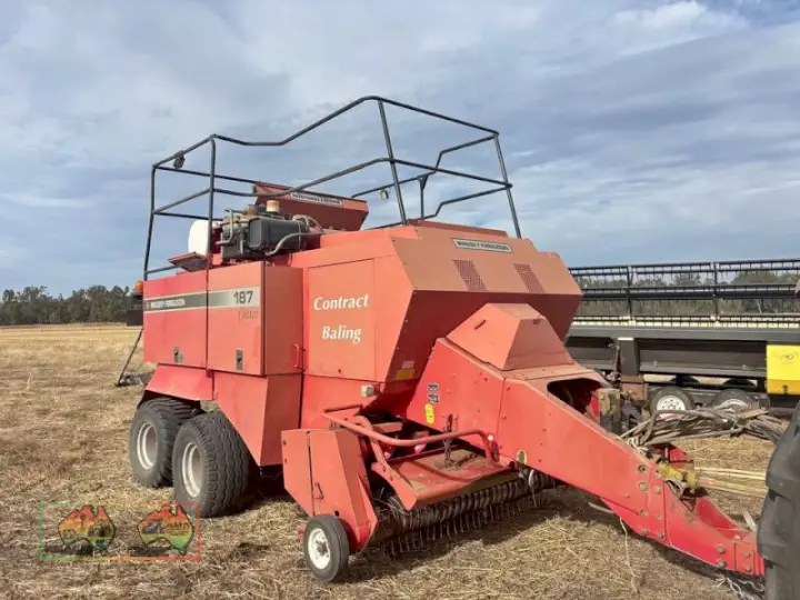 Massey 187 Square Baler