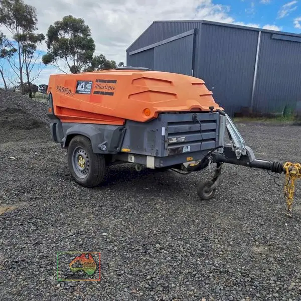 Atlas Copco Xas 185 - Aftercooled Air Compressor