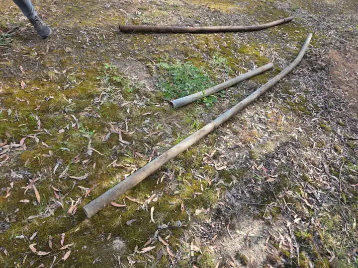 Used - Old Steel Fence Stays
