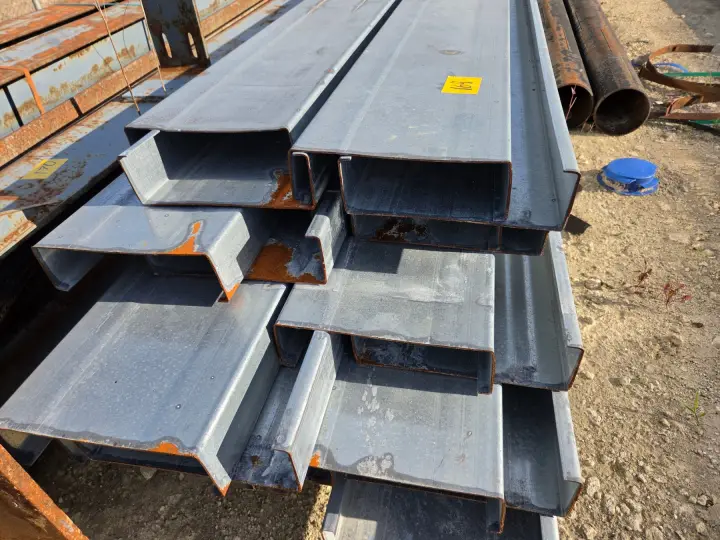 New Galv. C-section Purlins 250x75 x 9m