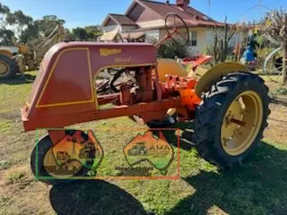 UNIQUE 3 Wheel Newman WD2 Diesel Tractor (Kyabram Vic)