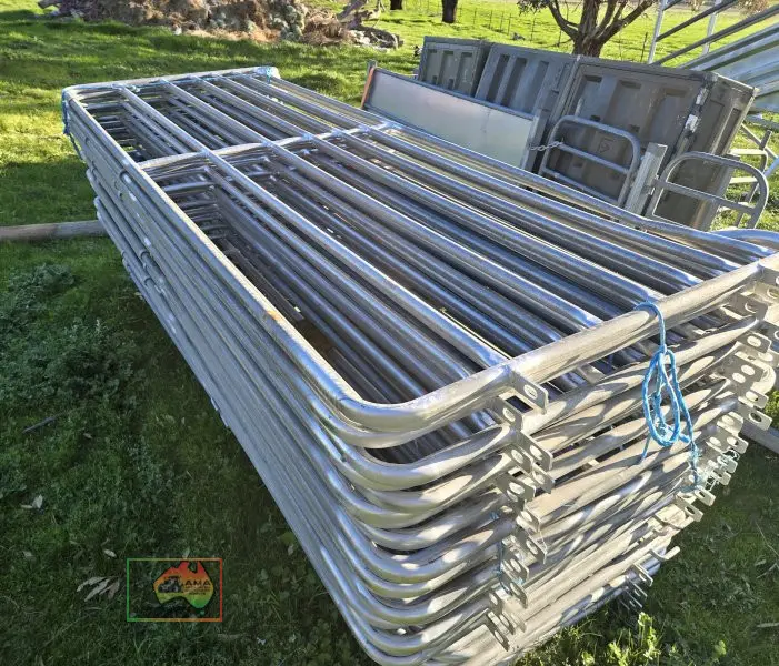 3m Pipe Portable Sheep Yard Panels ($/Panel)