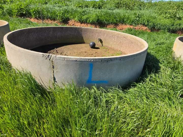 10ft Stock Trough with Ball Valve (L)