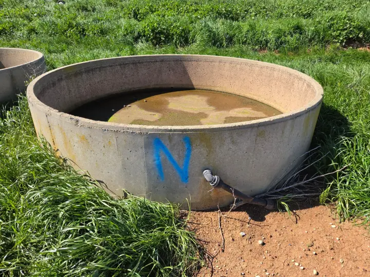 10ft Stock Trough with Ball Valve (N)
