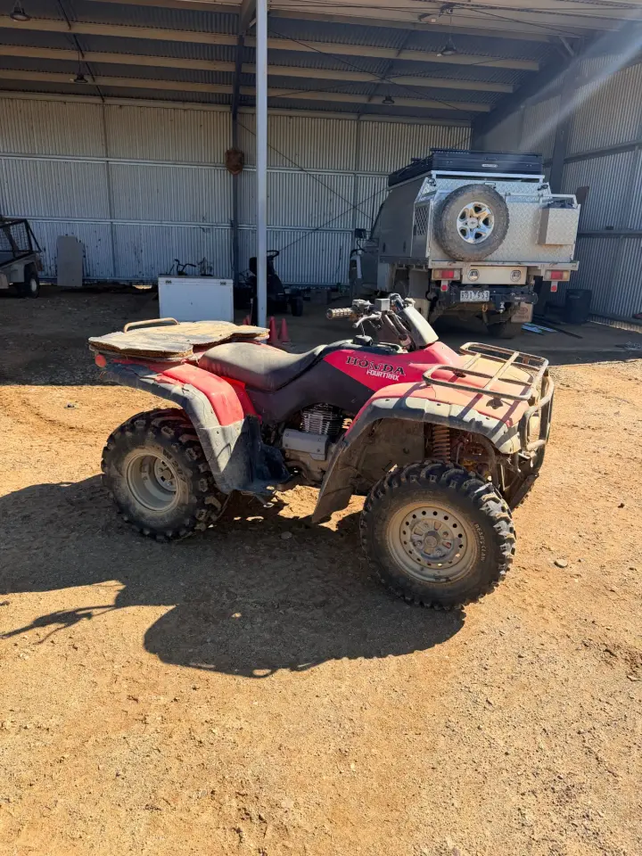 Honda Fortrax 300 Quad bike
