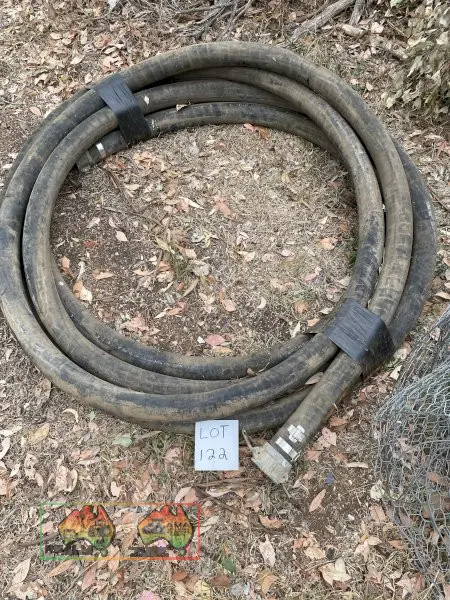 Rubber Air/Water Hose with Camlock fittings