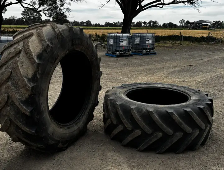 Used - 2x Michelin 600/65R38 Tractor Tyres