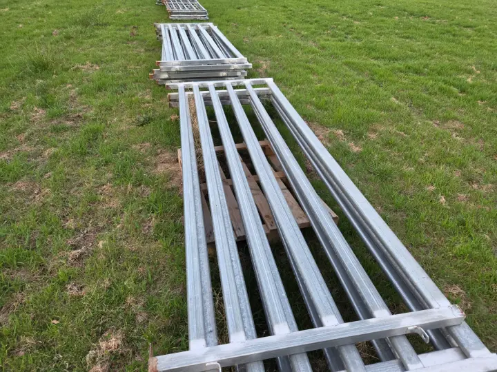 Used - 3m x 6 Rail H/duty Sheep Yard Panels ($/Panel)