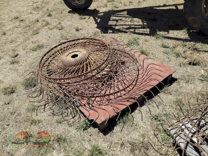4x Hay Raking wheels (No.2)
