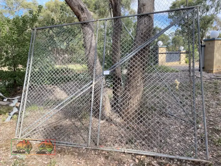 Galvanized Gate x2
