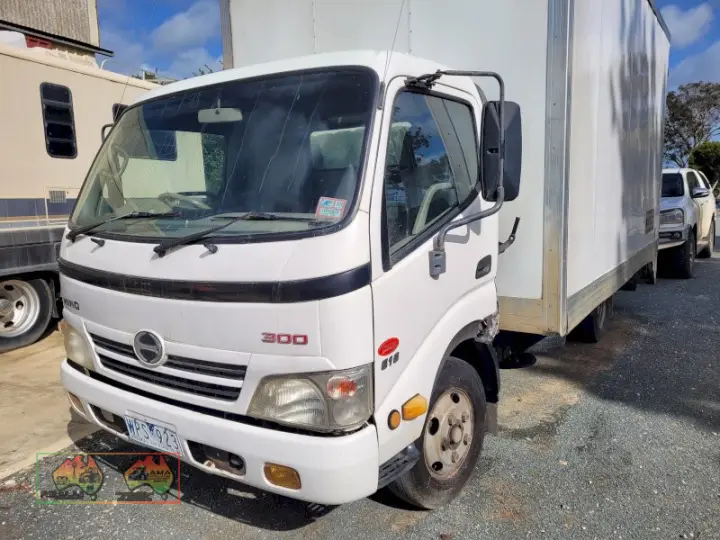 2008 Hino 300 Van Truck (Kyabram Vic)