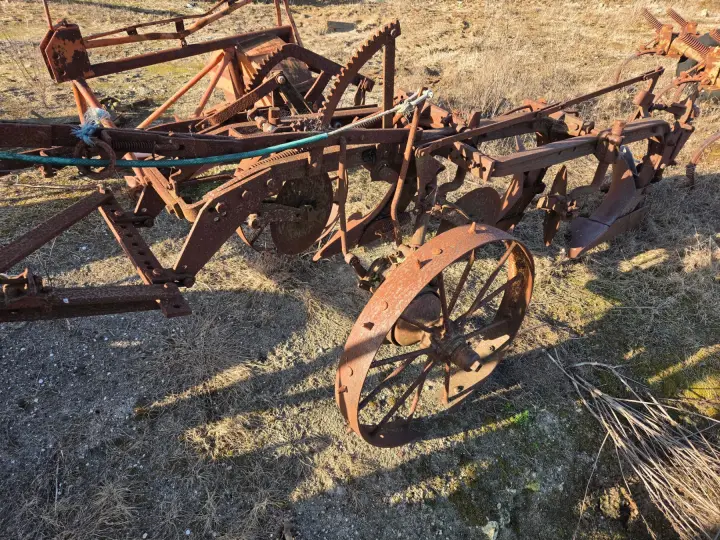 Garden Art 3 Furrow Plough