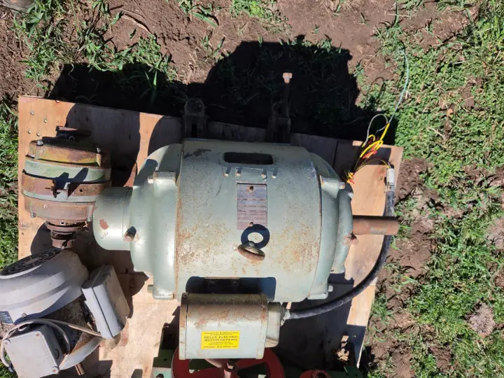 Used - 240/480v H/duty Industrial 5 Hp Elec. Mtr.