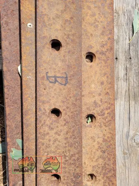 6x 6ft  Grater Blade Edges ~ B (Kyabram Vic.)