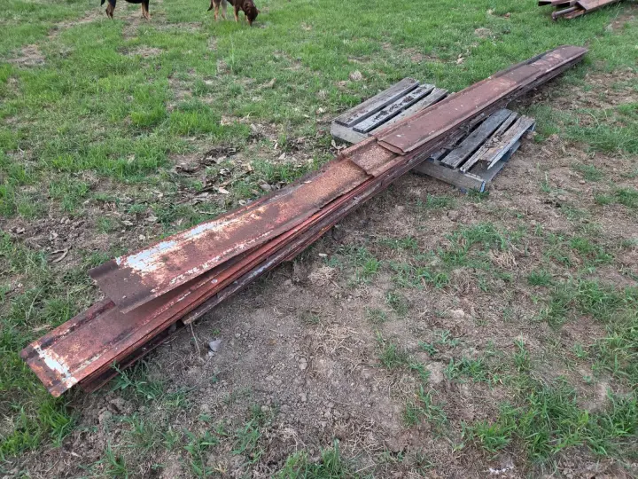 Used - Steel Stockyard Rails