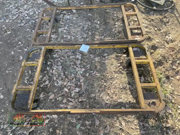 Bread Crate trollies' x2