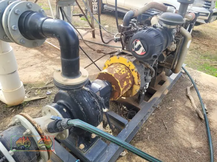 High Pressure Irrigation Pump with Cummins Diesel