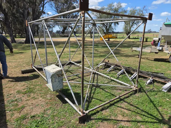 Used - Solid Steel Tank Stand Frame