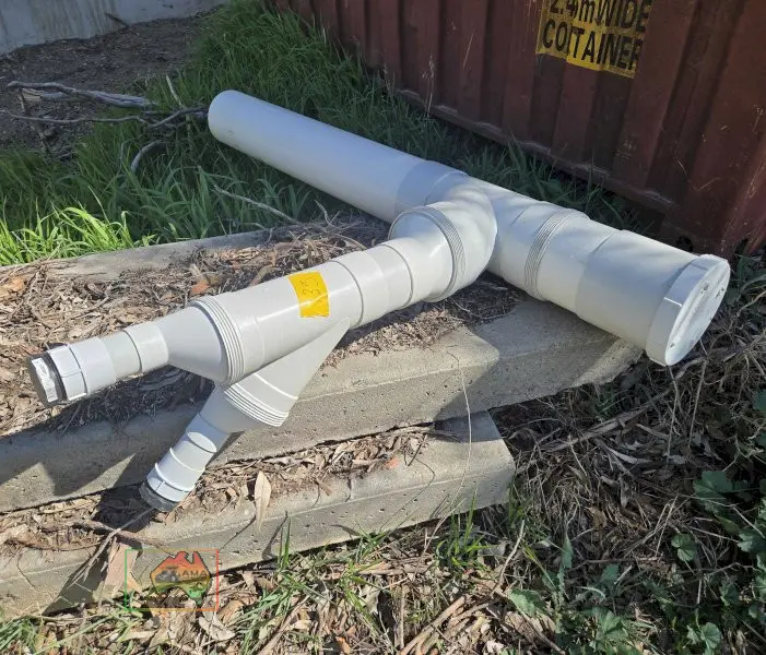 PVC plumbing fitting