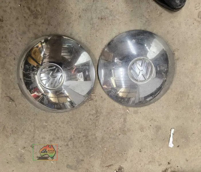 Pair of VW Hubcaps