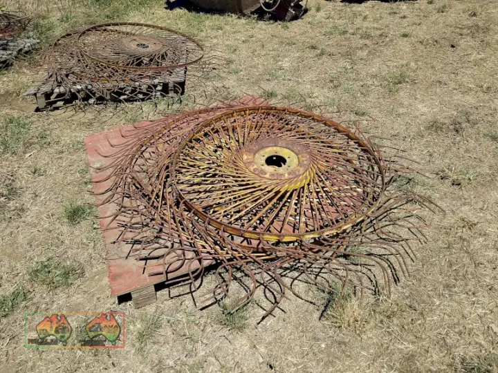 Hay Rake Wheels x4 (No.3)