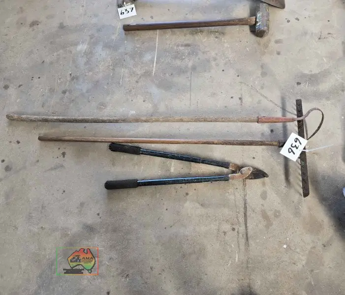 Garden Rake & Pruning Shears