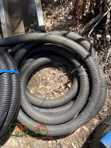New and used Poly Sub Soil Drain (Un Slotted)