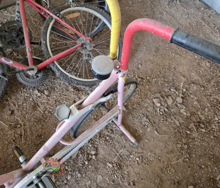 Pink Exercise Bike