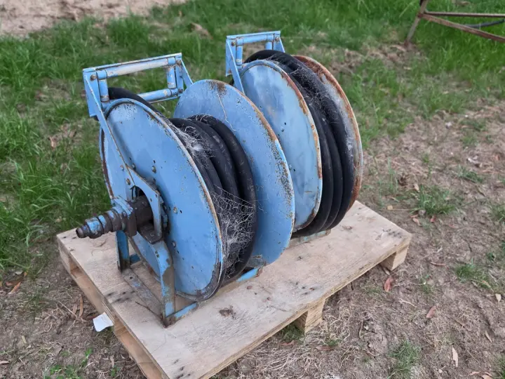 Used - 2x Retractable Fuel Hose Reels