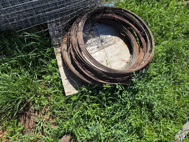 Used - More Coils of Plain Fencing Wire