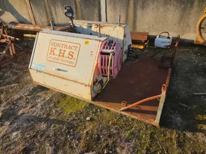 Mechanics Ute Tray with Twin Tool Boxes