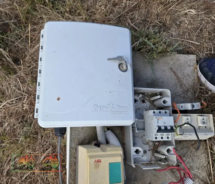 Fusebox & Rainbird Irrigation Controller