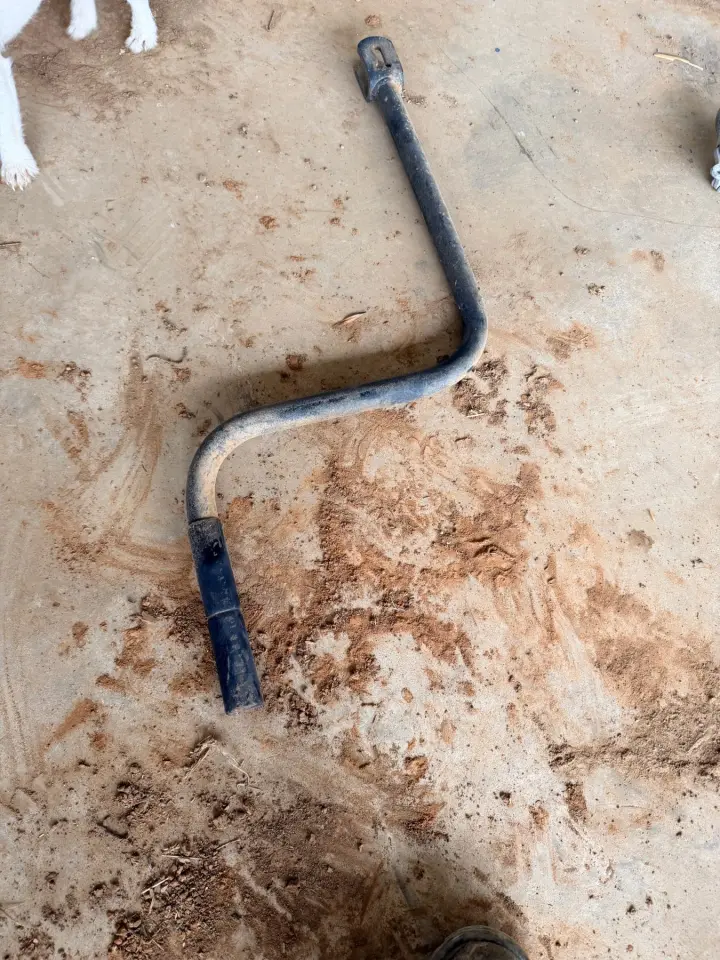 Jost semi trailer leg jack handle
