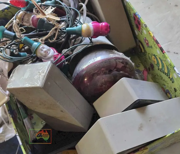 Box of Electrical Fittings