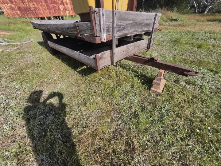 Used - Old Timber Farm Trailer