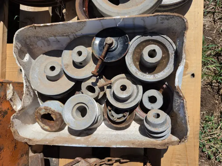 Used - Small V-Belt Pulleys