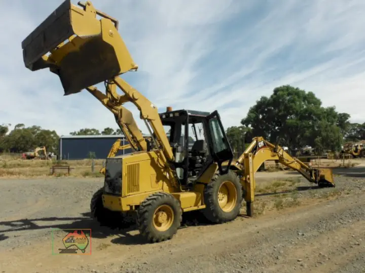 Cat 428B backhoe