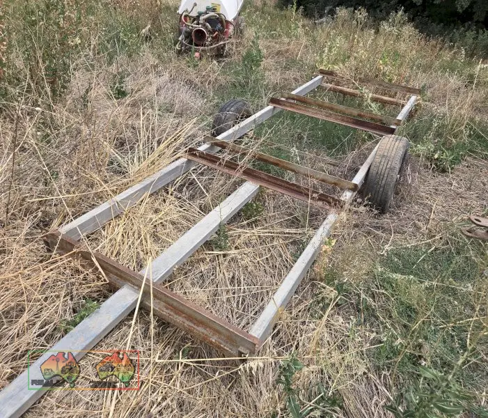 Good Solid 3 Bin Fruit Trailer