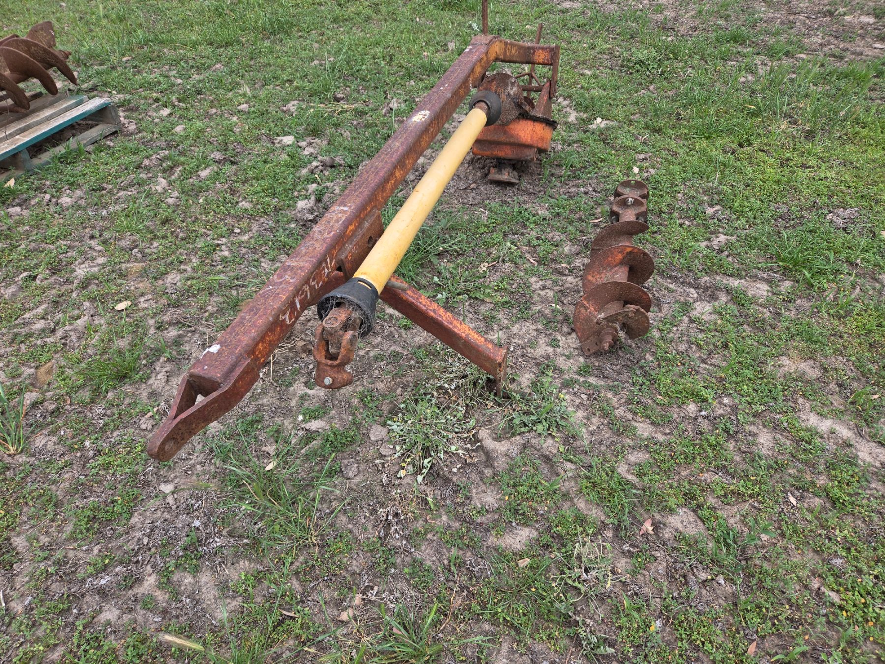 Used - 3pl Gallagher Posthole Digger - photo 2