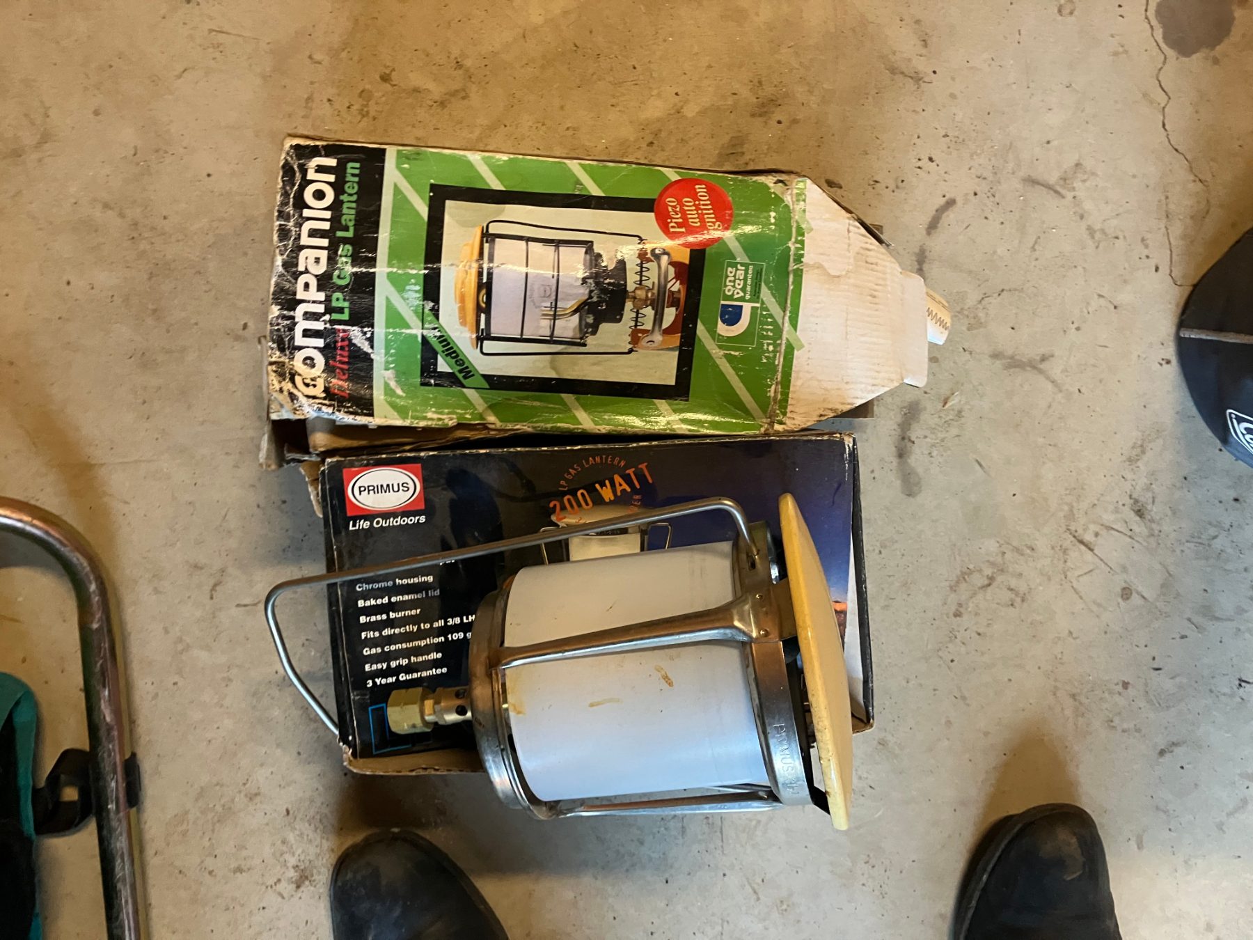 2 x gas lanterns - photo 1