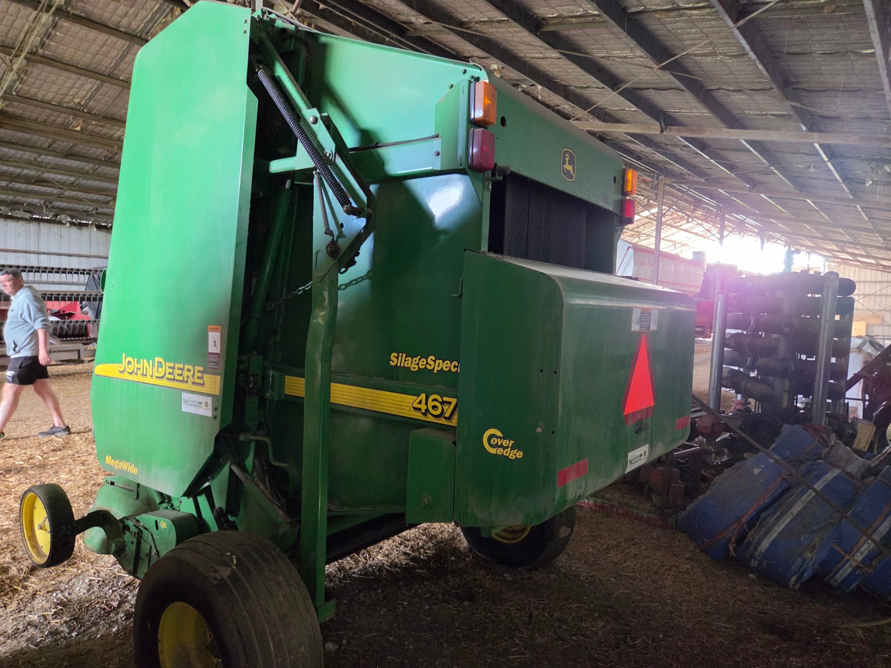 John Deere Megawide 467 Round Baler - photo 4