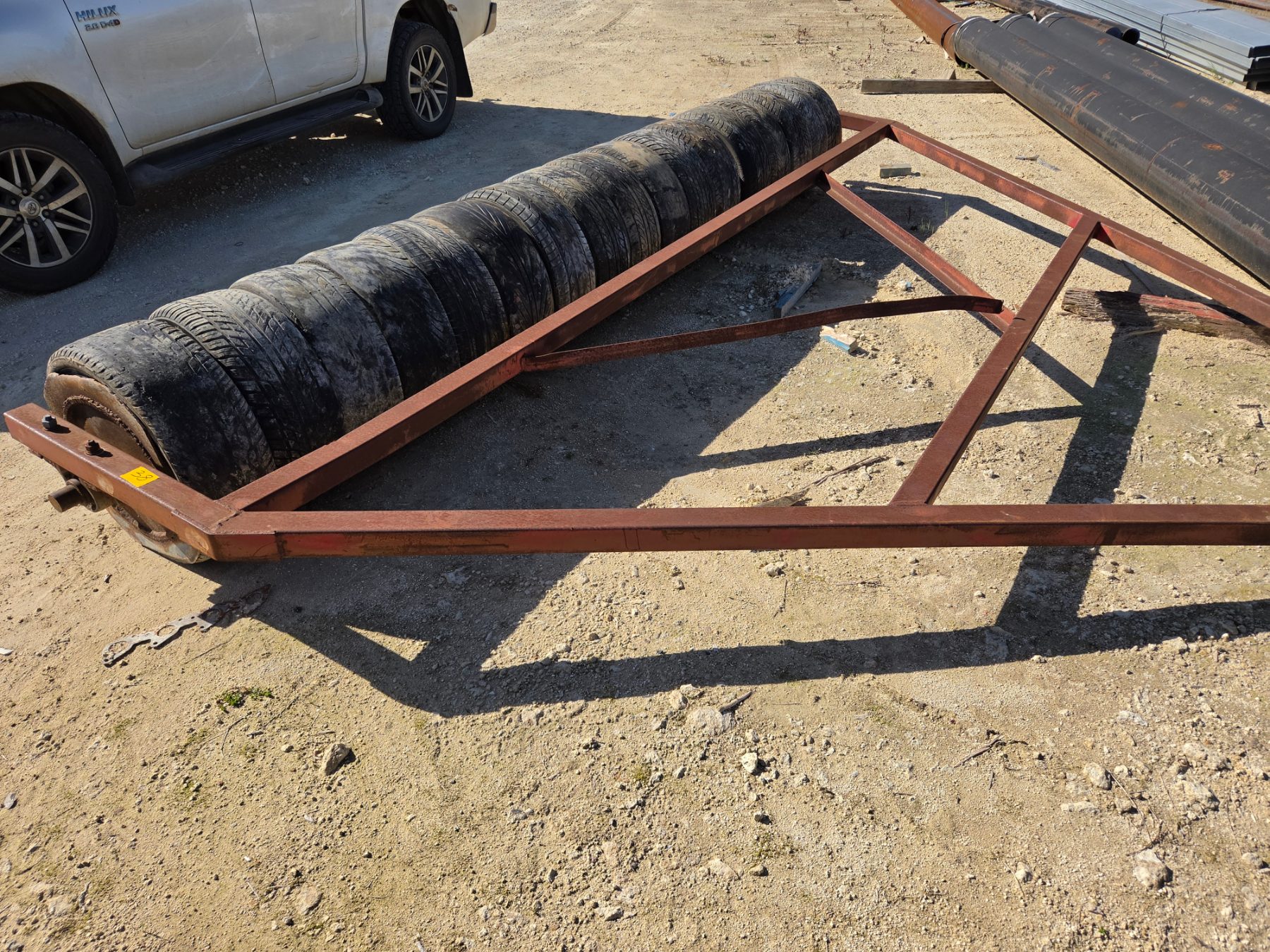 Rubber Tyre Roller - 4.4m wide - photo 5