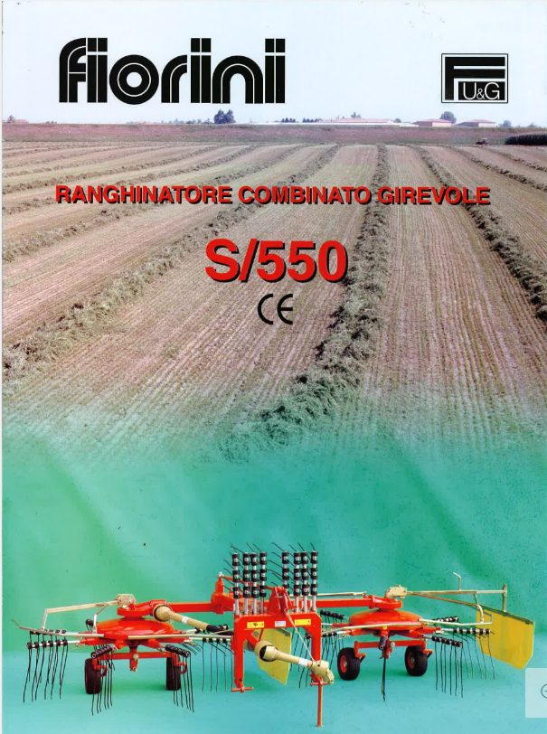 2025 NEW 3pl Fiorini S550 Hay Rake - photo 3
